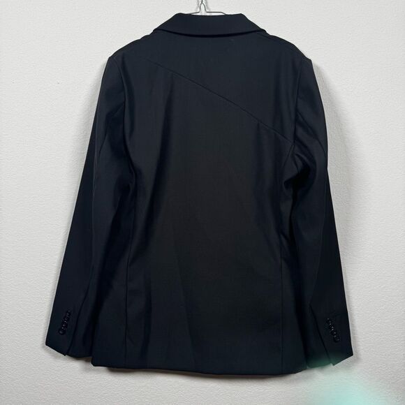 Volcom Corpo Class Black Blazer Striped Lining Dapper Sports Coat Mens Medium - Picture 9 of 9